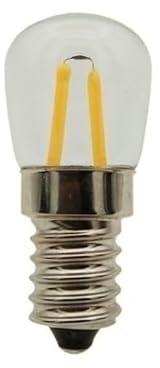 Jiaxu Lighting Pack of 50, Led Filament Light Bulb T22B AC110V E12/E14/B15D Refrigerator Light Edison Pendant Bulb Light Source Household Bulbs(2200K Yellow,110V E14)