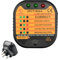 Socket Tester, Plug Socket Tester Socket Tester Uk220-250v Circuit Polarity Voltage Detector Electric Socket Mains Outlet Tester Uk With Lcd Display Suitable For Power Socket Wiring Detection
