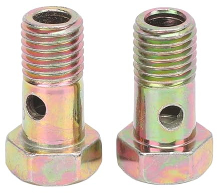 M10x1.25mm Banjo Bolt Metall Line -Adapter mit Unterlegscheiben, Einfache Installation, Erosion, Hochdruck, Sichere Verbindung