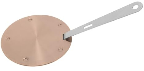 Placa Difusora de Calor 16cm de Acero Inoxidable para Inducción | Adaptador para Cocinas de Gas, Cafeteras Espresso y Utensilios Pequeños, Uso Versátil