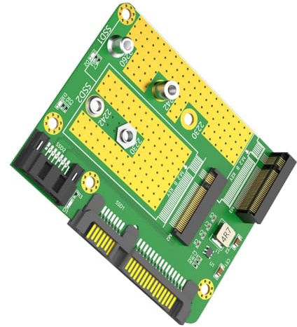 New Version 2 Key B NGFF HDD to SATA 3.0 Adapter Converter Card (for PC)
