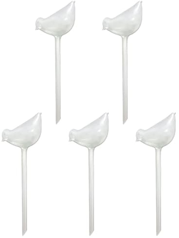 Ruarby Transparent Bird Watering Device Plant Automatic Device Ball Indoor Outdoor Automatic Watering Spikes For Small Plant