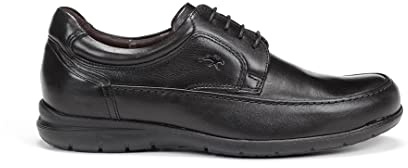 Fluchos Luca Zapatos de Cordones Derby, Hombre, Negro (Negro 000), 42 EU (8.5 UK)