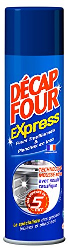 Decap'Four - Express Four Traditionnel - Nettoyant Cuisine Dégraissant - Plancha Inox - Bombe de 500ml