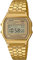 Casio Unisex 37.00mm Quartz Watch with Gold Digital dial and Gold Metal Bracelet Strap A158WETG-9AEF