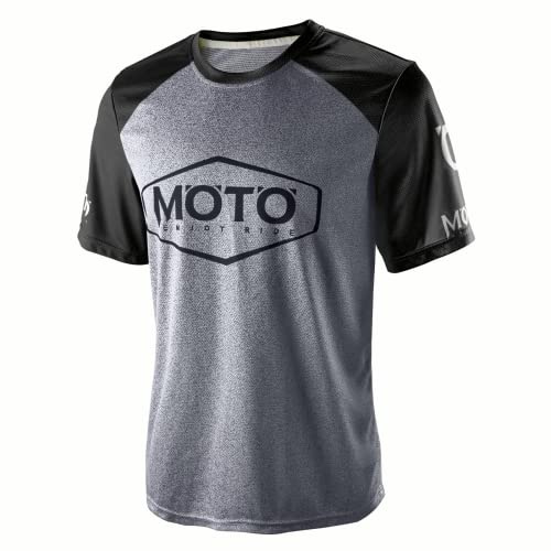 Wuzfully Maglietta da Ciclismo Uomo Maniche Corte Leggera Traspirante Maglia Enduro MTB per Mountain Bike Ciclismo Palestra