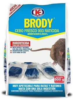 Leciscar RATIBROM Cebo Fresco 500G.