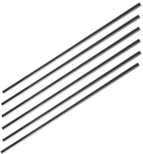 DSAINT 306 x 8 x 2,0 mm Hobelmesser HSS-Ersatz for Makita 2012 und 2012NB Dickenhobel wärmebehandelte Doppelkante 3Set = 6St DSAINT