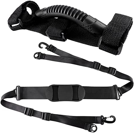 JSMTKJ Accessori Monopattino Elettrico, Maniglia Cinturino per Elettrico Monopattino,Regolabile Tracolla Scooter Trasporto Cinturino per M365 Scooter Elettrico Bicicletta per Bambini