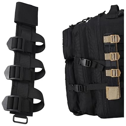 ACEXIER Taktisch Molle Messer Shealth Adapter Befestigung Adapter Pack Rucksack Cinch Fasten Strap PALS Camping Jagdzubehör