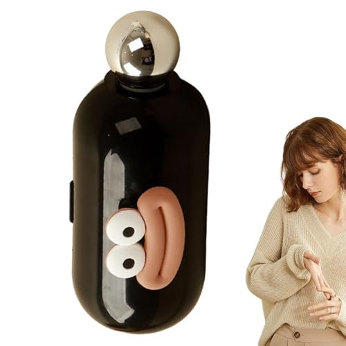 Fusselrolle Kleidung, Multifunktionale Klebriger Fusselroller, Kleberoller Für Tierhaare, Fussellöser Mit Bürste, Fusselreiniger, Waschbarer Tragbarer Haustier-Fusselentferner Für Couch, Teppich