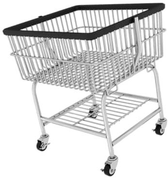 DimyFew Carro de lavandería de alambre enrollable Costilla seca Mobilidad fácil con ruedas Ropa de ropa de almacenamiento Carrido de ropa para el dormitorio, Negro