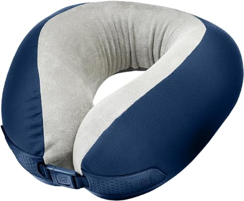Go Travel Memory Dreamer, Bequemes Reisekissen, Nackenkissen für Ununterbrochenen Schlaf, Deluxe Memory Foam Kissen für Flugzeug, Bus, Auto und Zug, Reise Essentials, Schwarz