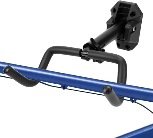 WUSUPU Fahrrad Wandhalterung,Metall Fahrradhalterung Wand,Fahrradaufhänger für Die Garage,Fahrradaufbewahrung mit Haken für Wohnung - Rennrad,Gravel Bike,Mountainbike,Fixie,Singlespeed Fahrradhalter