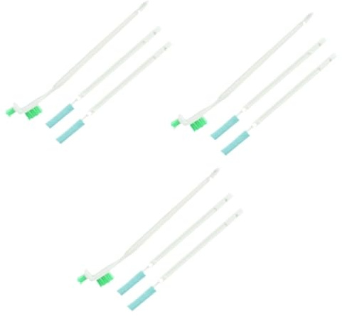 WRITWAA 9sets Automatic Bottle Cleaner Brush Bottle Brush Long Handle for House Cleaning Water Keyboard