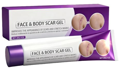 Crema Para Cicatrices Facial,Solución Para Todo Tipo De Piel 30g | Crema Suavizante Para Cicatrices Facial Y Corporal - Para Brazos Piernas Manos Cuello Adolescentes Adultos Mujeres Hombres