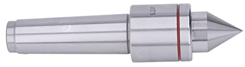 MT5 Revolving Center CNC Live Center High Precision Heavy Duty Lathe Tooling with Triple Ball Bearing Design for CNC Lathe High Speed Accuracy Machining