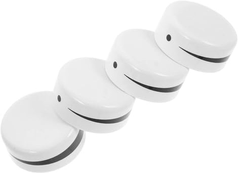 NUOBESTY 4 Perillas de Control de Temperatura para Frigorífico y Congelador, Repuesto Termostato Cocina, Mando Giratorio Regulador Compatible, Accesorio de Recambio para