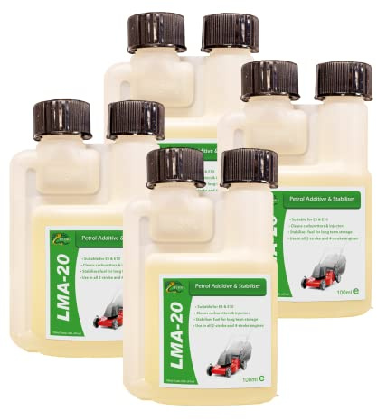 HYDRA LMA-20 100mlx4 Fuel Fit Petrol Injector Cleaner Additive & Stabiliser for all 2-Stroke and 4-Stroke Engines
