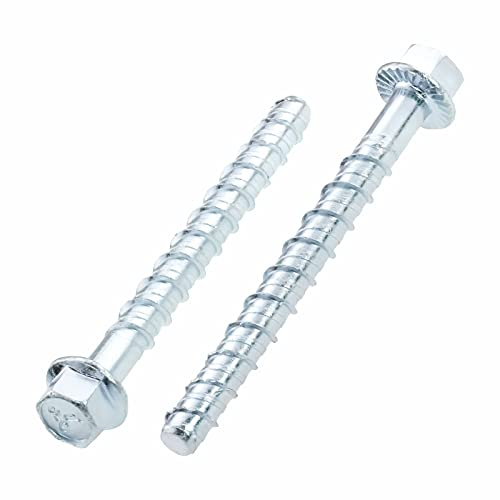 Betonschrauben verzinkt Option 1 Sechskantkopf 6 x 70 mm - 50 Stück