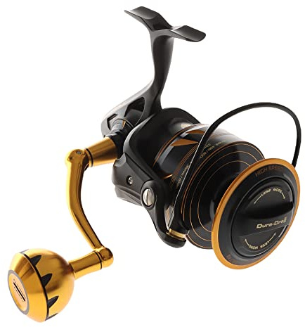 PENN Slammer IV Salzwasser-Spinnrolle – Vollmetall-, Hochleistungs-Spinn-, Jigging- oder Köderrolle – Boot, Ufer, Kajak