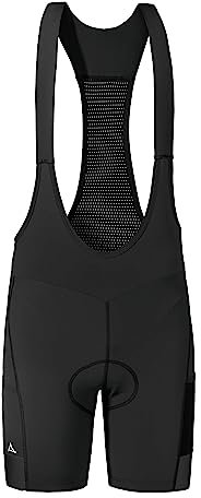 Schöffel M Skin Pants Solo Bib 4h Schwarz - Atmungsaktive langlebige Herren Träger-Radhose, Größe 50 - Farbe Black