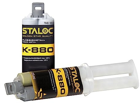 STALOC K-880 Flüssigmetall 25ml grau, ohne Mischer