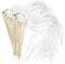 Lot de 30 baguettes avec cloche et rubans de mariage, baguettes magiques serpentins, serpentins utilisés pour les mariages, les anniversaires, les fêtes, les fêtes de vacances