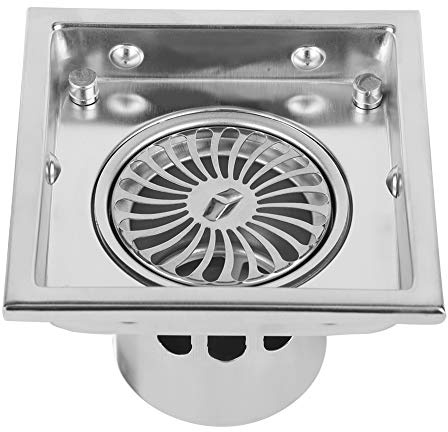 Pretfy Drenador de Ducha de la Puerta del Piso del Piso Baño Acero Inoxidable Acero Inoxidable