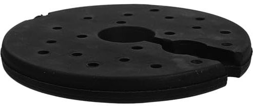 MINAOLULUS Base de Peso Redonda para Lámpara de Pie de Escritorio, Contrapeso de Plástico Seguro de 24 Cm de Diámetro, Chasis Estable para Lámparas de Oficina y Uso DIY