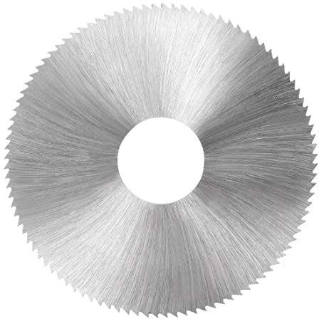 sourcing map HSS-Sägeblatt, 80 mm, 108 Zähne, Kreissägeblatt, 1 mm dick, mit 22 mm Dorn