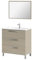 ARKITMOBEL Mueble de baño, Roble, 3 Cajones