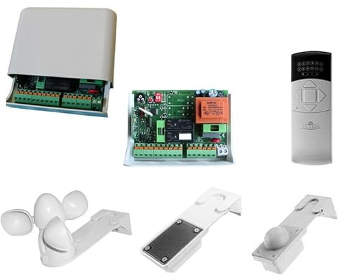 KIT HELIOS SENSORE PIOGGIA VENTO LUCE X TENDA TENDE DA SOLE AUTOMAZIONE
