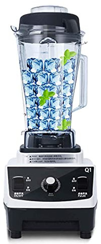DSDD Licuadora de encimera Profesional, trituradora de Hielo Comercial, máquina de Batidos de 1500 W, máquina de Cocina de Pared Rota, Adecuada para Tiendas de té con Leche, desayu