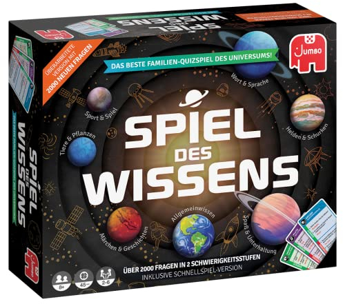 Jumbo Spiele GmbH JUM19907 Spiel des Wissens *Neu* 2-6 Spieler