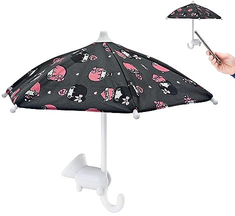 MultiValue Phone Umbrella for Sun, 1 Pc Cute Phone Umbrella Sun Shade with Suction Cup
