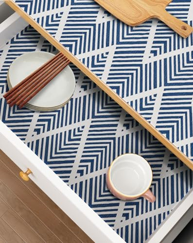 Cohoo Home Schubladen- und Regaleinlagen für Küchenschrank, nicht klebend, 61 cm × 60 cm, rutschfeste Schrankeinlagen für Regale, Schubladen, Papierschrank, starker Halt, Badezimmer, wasserdicht,