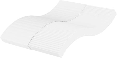 vidaXL Skummadrass vit 140x220 cm hårdhet H2 H3, madrass, sängmadrass, dubbelmadrass, madrasser, sängmadrasser, dubbelmadrasser, kylmadrass