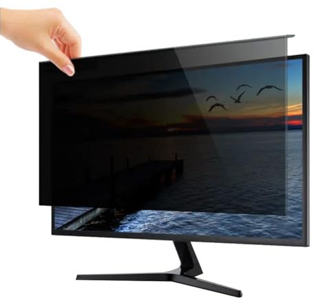 VDCVADKYE Computer blickschutzfolie, 20-27 Zoll Anti-Blaulicht-Spionage, Anti-Datenschutzfilter, Breitbild-Computer-Schutzhülle, for Büroumgebungen(24in 540 * 340mm)