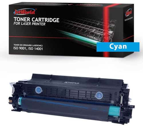 JetWorld Toner Kompatibel HP 657X CF471X Cyan für Color Laserjet Enterprise Flow MFP M681dh, M681f, M681z, M682z, MFP M681dh, M681f, M681xh 23000 Seiten je Tonerkartusche, Hochwertiger Druck