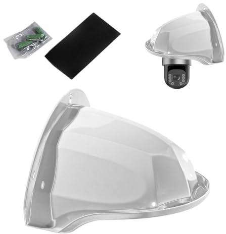 Sun Rain Camera Cover, Waterproof Camera Shield, Protective Camera Roof, Outdoor Camera Dome, Camera Weather Shield, Security Camera Roof, Camera Dome Cover, Bullet Camera Shield, Weatherproof Camera