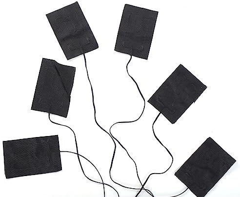 USB -Heizkissen, Sitzheizung USB Tragbares Elektroheiztuch Waschbar Warmes Heizkissen Mini -Heizkissen für Kleidungsweste