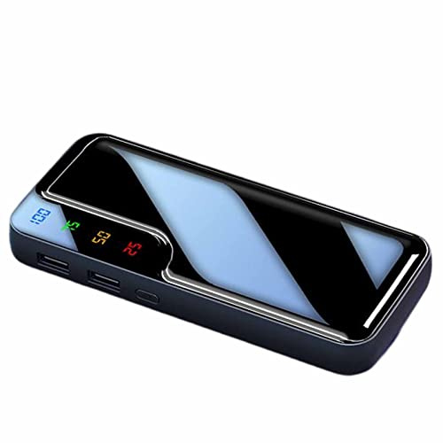 Power Bank 20000mAh Fast Charging Pack with 2 USB Outputs and USB C Input