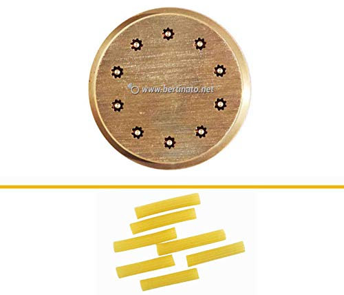 Trafila in bronzo per Bucatini rigati per macchina pasta fresca professionale VIP/2 2,8kg e VIP4 4kg e compatibile FIMAR MPF 2,5 e MPF 4