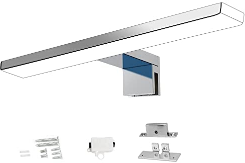 kalb | Aurinko LED Badleuchte Badlampe Spiegellampe Spiegelleuchte chrom 230V, Auswahl:600mm - Warmweiss