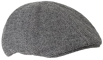 camel active Herren Flat Cap mit Wolloptik Grau, Menswear-L