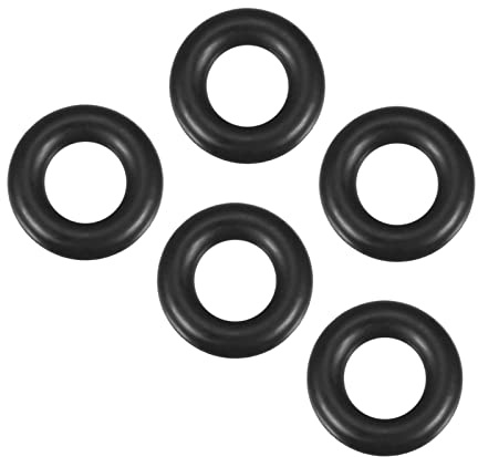 QUARKZMAN Nitrile Gomma O-Ring 20mm x 10mm x 5mm Guarnizioni di Tenuta Anelli Rubinetti Rotondo Guarnizione Rondella per Rubinetto Idraulica Riparazione Sigillatura Connessione, 5 Pezzi