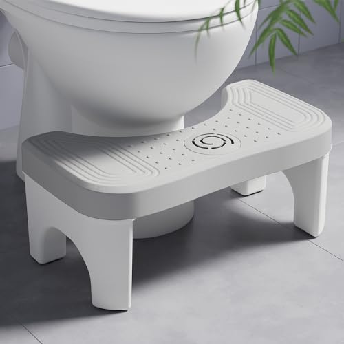 Squatting Toilet Stool, Poop Stool Squat Adult, 7 Potty Stool for Bathroom