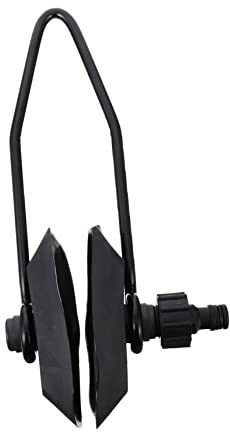 UPKOCH Limpiador Motor Fuera Borda Rectangular Negro Herramienta Flusher Enjuague Fácil para Barcos con Entrada Agua Lateral