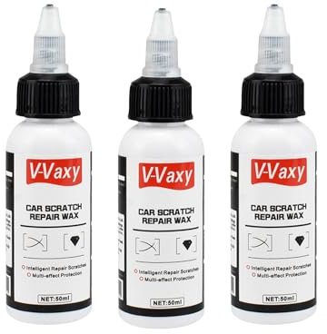 3 Pack Cera per Riparazione Graffi Auto, Kit per Rimozione Graffi Auto, Cera Lucidante Auto Riutilizzabile, Ripristino Vernice, Rimozione Graffi E Vortici Auto, Riparazione E Lucidatura Graffi